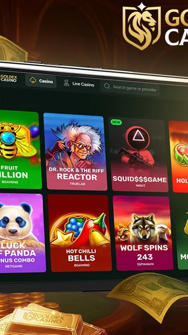 Goldex Casino Screenshot